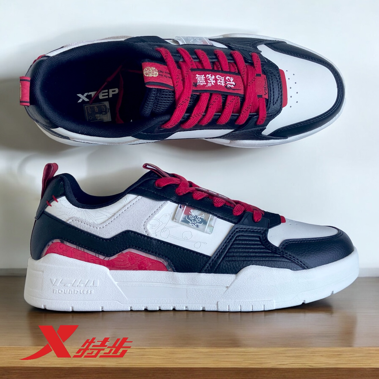 картинка XTEP 9310064 BLACK RED от магазина XTEP