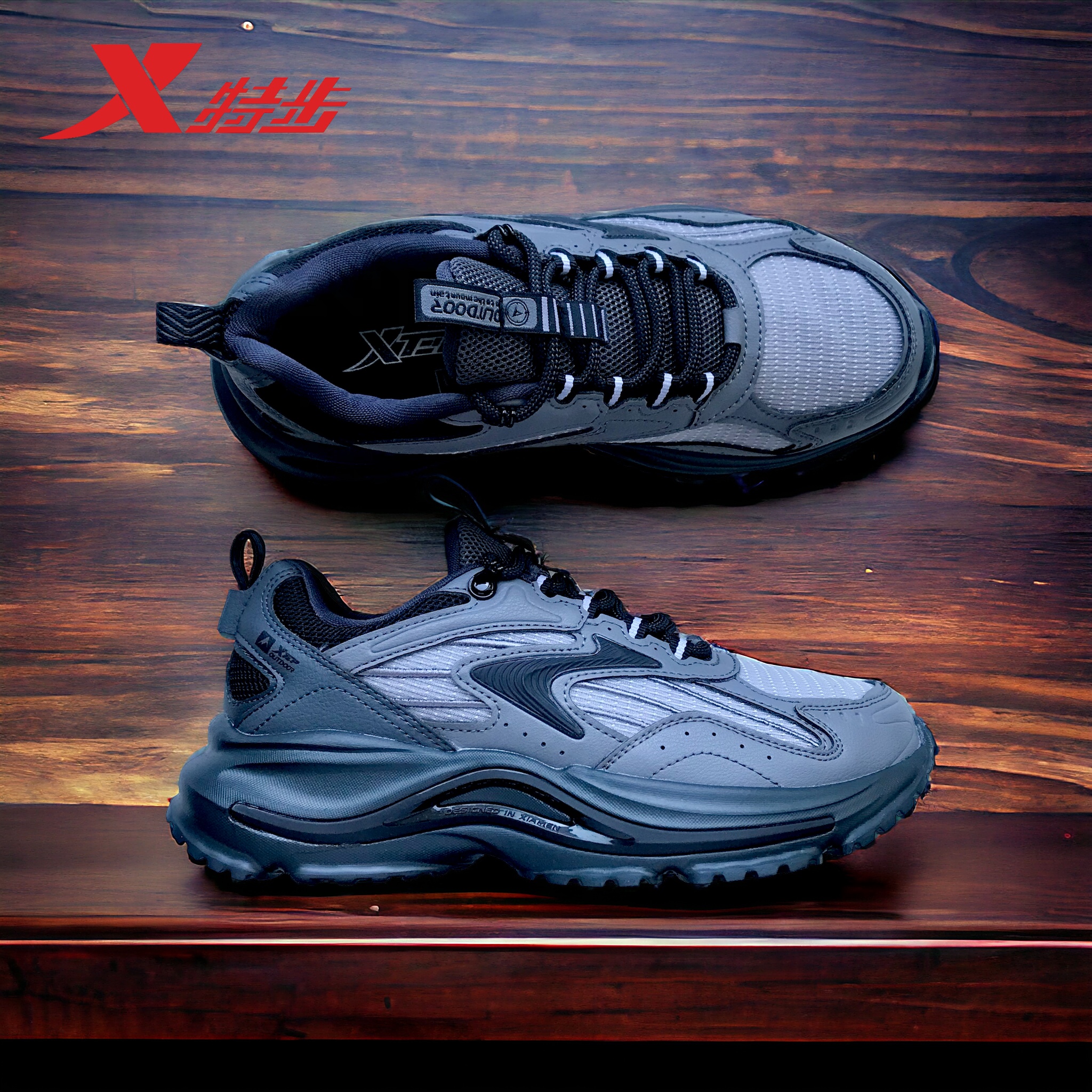 картинка X8170009 Ash Grey Black от магазина XTEP