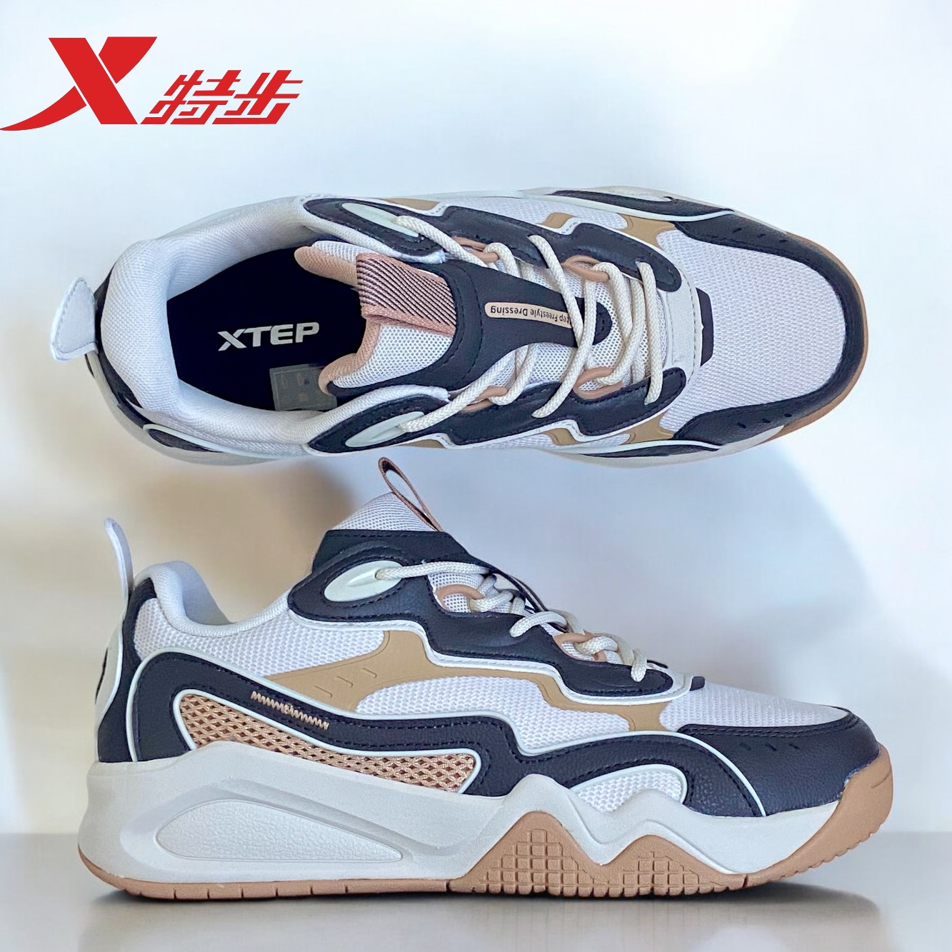 картинка X9310001 WHITE TEA BEER BROWN от магазина XTEP